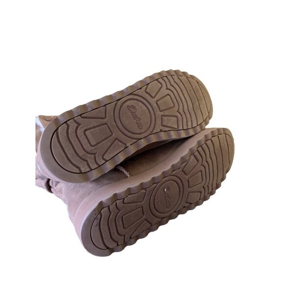 Womens Faux Fur Lined Buttoned Mid-Calf Boots Size 9/6 UK - Picture 7 of 7